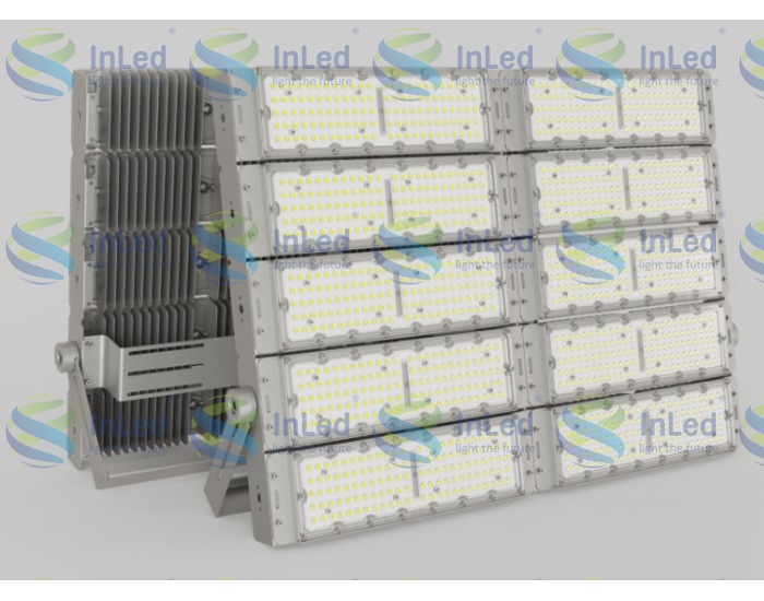 Светодиодный прожектор In Led GL-FL-93B 1000W CRI70 IP67 (85-265VAC)