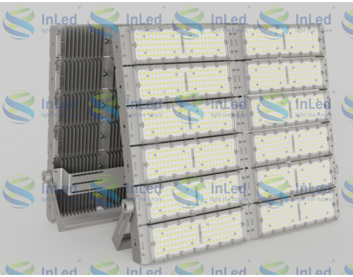 Светодиодный прожектор In Led GL-FL-93B 1200W CRI70 IP67 (85-265VAC)