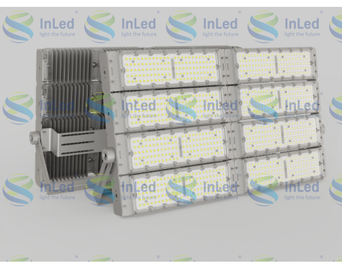 Светодиодный прожектор In Led GL-FL-93B 800W CRI70 IP67 (85-265VAC)