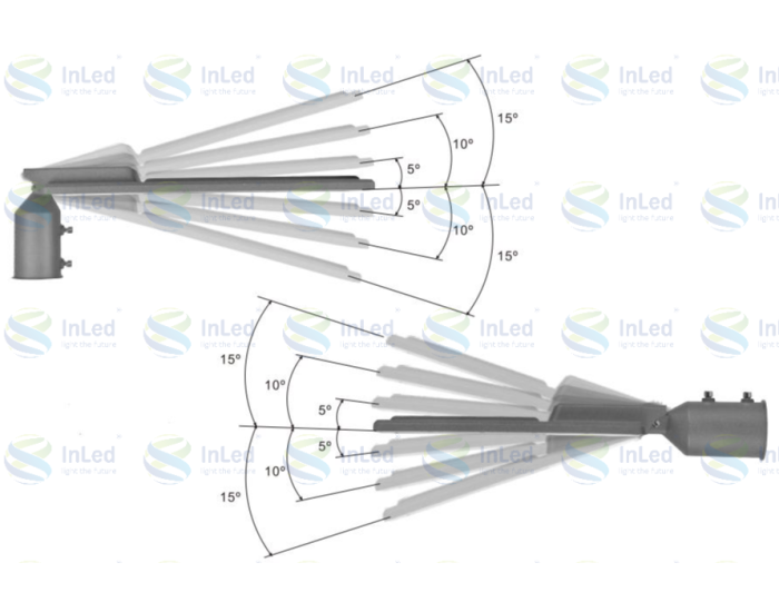 Cветодиодный светильник In Led Street STL-186 IP66 100W (85-265VAC) 150x80°