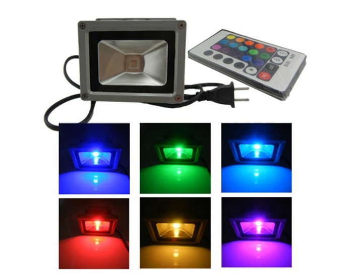 Светодиодный прожектор In Led cob rgb 400w 220v, шт
