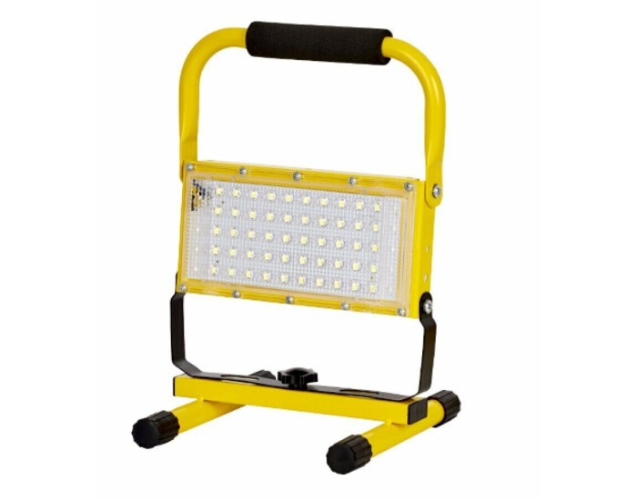 Светодиодный прожектор переносной аккумуляторный In Led CFL FL SMD 100W (5800-6500 К), шт