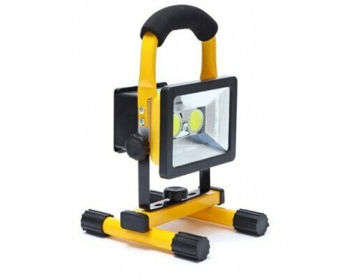Светодиодный прожектор переносной аккумуляторный In Led-Free light COB  30W (5800-6500 К), шт