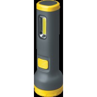 Фонарь Navigator 14 035 NPT-CP21-ACCU Пласт.1LED 1Вт+1COB 1Вт, акк.3.7В,1200 мАч