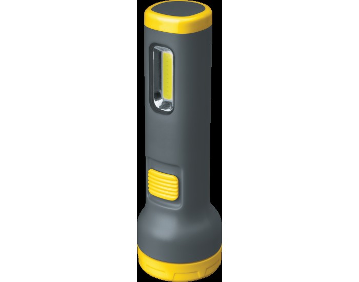Фонарь Navigator 14 035 NPT-CP21-ACCU Пласт.1LED 1Вт+1COB 1Вт, акк.3.7В,1200 мАч