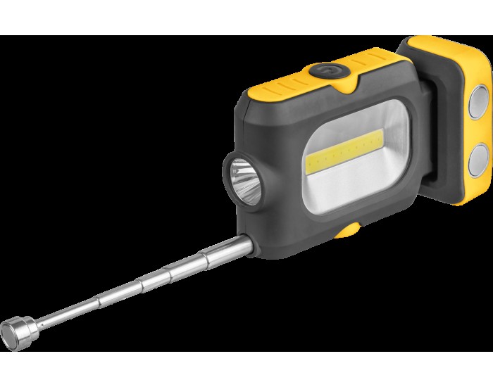 Фонарь Navigator 14 083 NPT-W07-ACCU для работы 1LED(1Вт)+1COB(3Вт) акк.3,7В