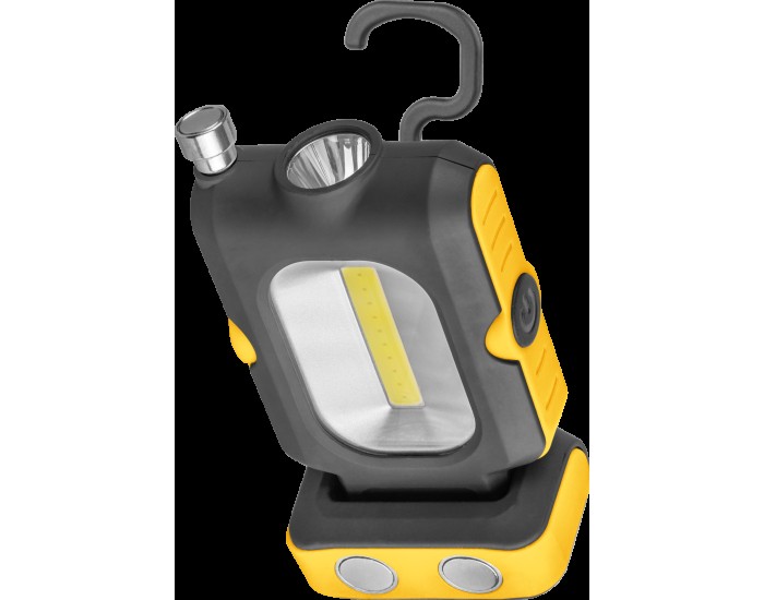 Фонарь Navigator 14 083 NPT-W07-ACCU для работы 1LED(1Вт)+1COB(3Вт) акк.3,7В