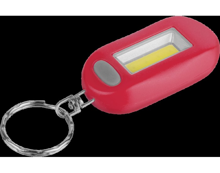 Фонарь Navigator 14 277 NPT-KC05-R-2CR2032 брелок.пласт.1СOB LED(1Вт),3 реж,крас