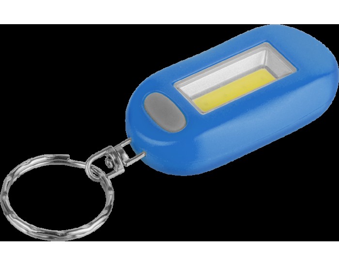 Фонарь Navigator 14 279 NPT-KC05-B-2CR2032 брелок.пласт.1СOB LED(1Вт),3 реж,син