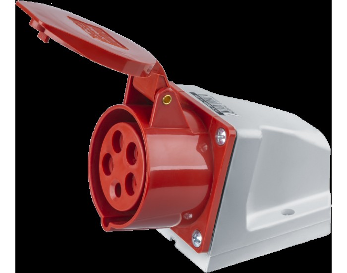 Розетка Navigator 14 296 NCA-SR115-16-380 стационарная наружная 16А 3P+N+PE IP44