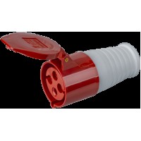 Розетка Navigator 14 307 NCA-SR224-32-380 переносная 32А 3P+PE IP44