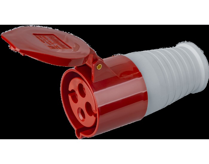 Розетка Navigator 14 307 NCA-SR224-32-380 переносная 32А 3P+PE IP44