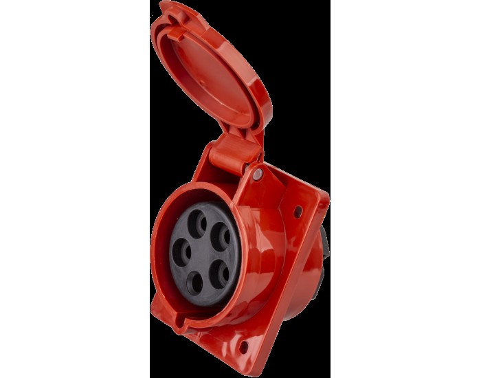 Розетка Navigator 14 317 NCA-SR425-32-380 стационарная скрытая 32А 3P+N+PE IP44