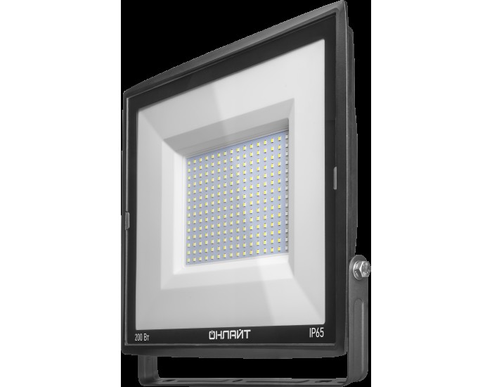 Светильник ОНЛАЙТ 14 345 OFL-200-6.5K-BL-IP65-LED