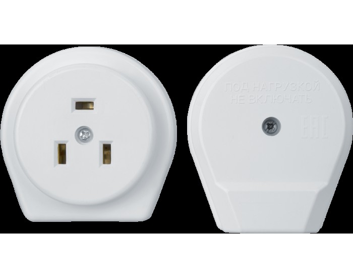 Розетка Navigator 14 346 NCA-C01-32A-250-WH