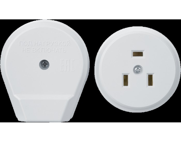 Розетка Navigator 14 347 NCA-C02-32A-250-WH