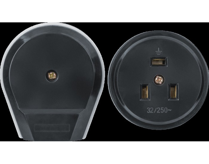 Розетка Navigator 14 348 NCA-C03-32A-250-BL