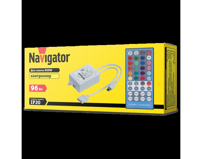 Контроллер Navigator 14 469 ND-CWRGB96IR-IP20-12V