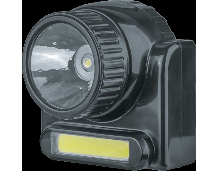 Фонарь Navigator 14 486 NPT-H20-ACCUналоб.1COB LED 3Вт+1LED 3Вт,Lead-acid 0,5 Ач