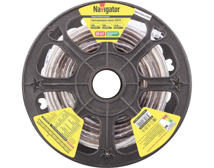 СД Лента Navigator 14 514 NLS-3528G60-4.8-IP67-220V
