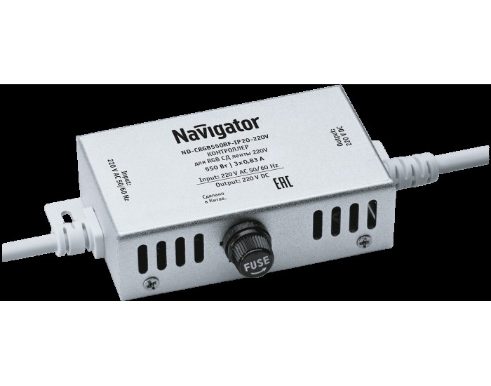 Контроллер Navigator 14 523 ND-CRGB550RF-IP20-220V