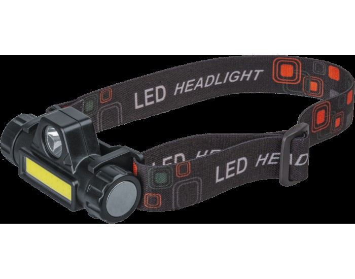 Фонарь Navigator 14 661 NPT-H25-ACCU налоб.1CREE LED5Вт+1COB LED3Вт,Li-ion 1,2Ач