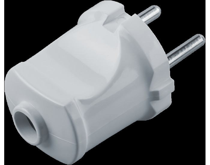 Вилка Navigator 61 358 NCA-PL01-6A-X-WH прямая б/з белая