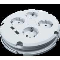 Удлинитель Navigator 61 456 NPE-USB02-04-150-ESC-3X1с/з выкл.4 гн.1.5м USB2.1A