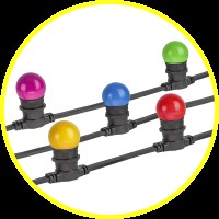 Гирлянда Navigator 61 553 NGF-01-20-40-E27-BL (белтлайт 50 20м Е27)