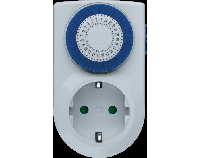 Таймер Navigator 61 557 NTR-A-S01-WH розет.электромех.
