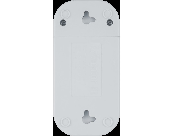 Колодка Navigator 61 583 NCA-BL01-02-X-WH 2гн б/з АБС пластик