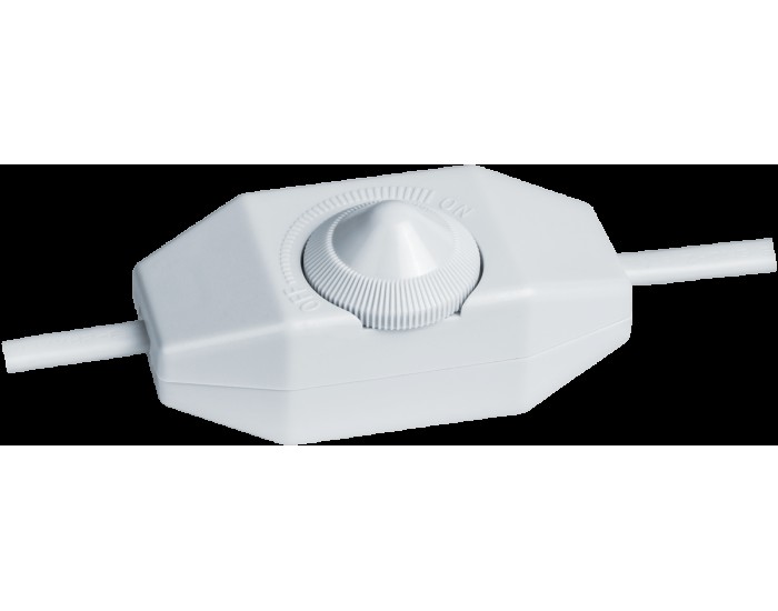 Шнур Navigator 61 602 NPS-FS02-170-2x0.5-WH 1.7 м с диммируемым выкл. белый