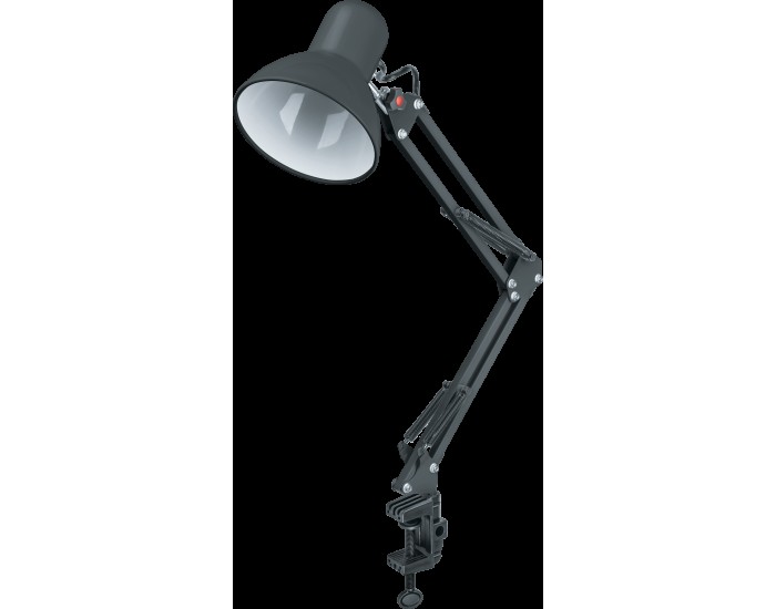 Светильник Navigator 61 645 NDF-C012-60W-BL-E27 на струбцине, черный, Е27