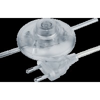 Шнур Navigator 61 719 NPS-FS01-170-2x0.5-TR 1.7м с выкл. прозрачный