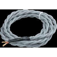 Провод Navigator 61 732 NC-BT02-150-2x0.75 1.5 м серый