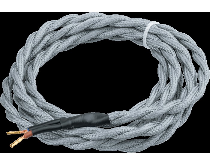 Провод Navigator 61 732 NC-BT02-150-2x0.75 1.5 м серый
