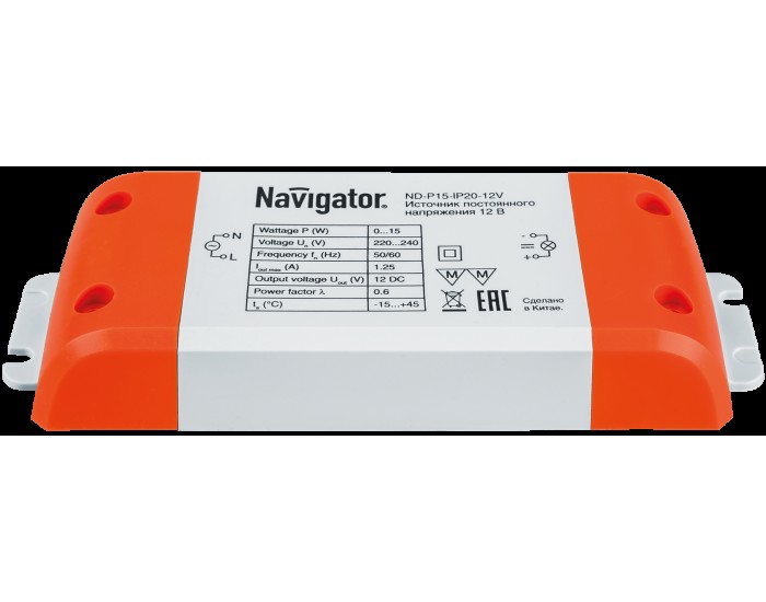 Драйвер Navigator 71 460 ND-P15-IP20-12V