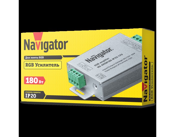 Усилитель Navigator 71 494 ND-ARGB180-IP20-12V