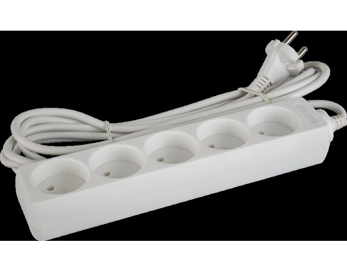Удлинитель Navigator 71 554 NPE-S-05-500-X-2x0.75 б/з 5 гн. 5м