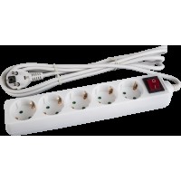 Удлинитель Navigator 71 557 NPE-S-05-300-ESC-3x0.75 с/з с выкл. 5 гн. 3м