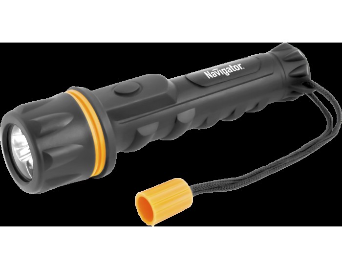 Фонарь Navigator 71 584 NPT-R06-2AA Пластик + резина. 1LED 0.5Вт