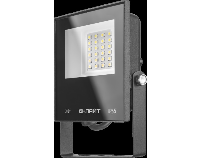 Светильник ОНЛАЙТ 71 658 OFL-30-6K-BL-IP65-LED