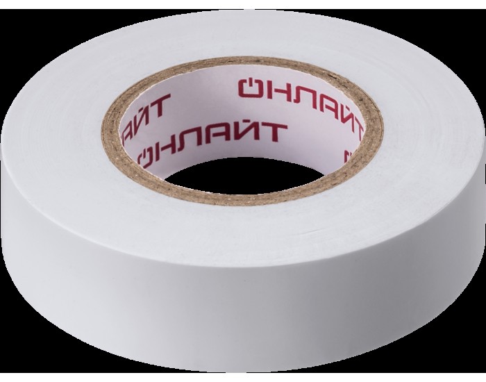 Изолента ОНЛАЙТ 71 689 OIT-B19-20/WH ПВХ белая (Китай)
