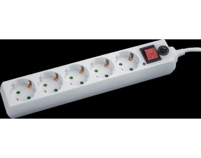 Сетевой фильтр Navigator 71 862 NSP-05-300-ESC-3x0.75 сет фильтр, 5 гн., 3м