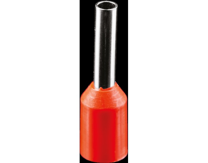 Наконечник Navigator 71 906 NET-E1508-B10 Е-гильзы НШВИ красный (10 шт/упак)