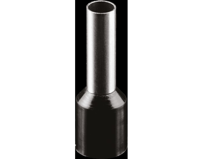 Наконечник Navigator 71 911 NET-E6012-B10 Е-гильзы НШВИ черный (10 шт/упак)
