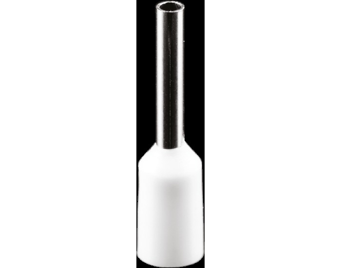 Наконечник Navigator 71 912 NET-E7508-B10 Е-гильзы НШВИ белый (10 шт/упак)