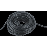Бандаж кабельный Navigator 74 027 NCB-06-10-BL спиральный D6мм чёрный (10м)
