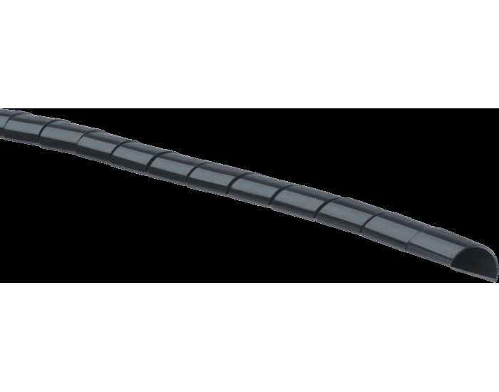 Бандаж кабельный Navigator 74 029 NCB-10-10-BL спиральный D10мм чёрный (10м)