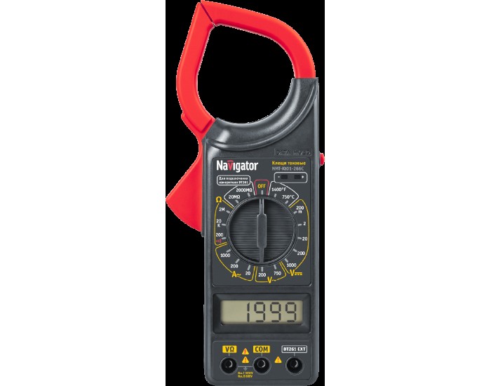 Клещи токовые Navigator 80 263 NMT-Kt01-266C (266C)